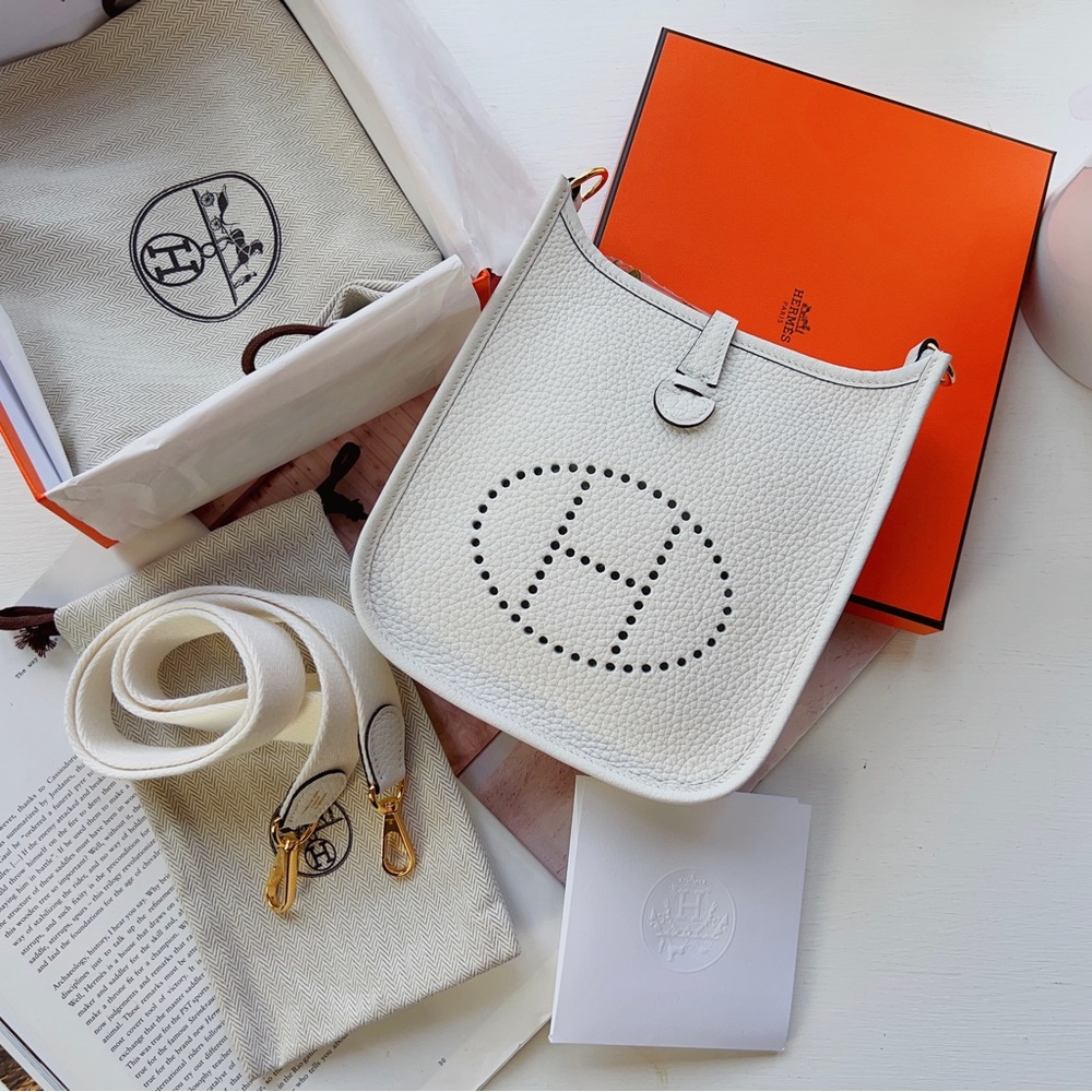 Hermes Taurillon Clemence Evelyne TPM 16 New 2023